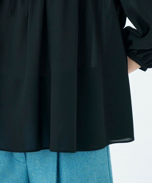 TOMORROWLAND / トゥモローランド シャツ・ブラウス（半袖以外） | シアートロピカル ボリュームギャザーブラウス | 詳細7