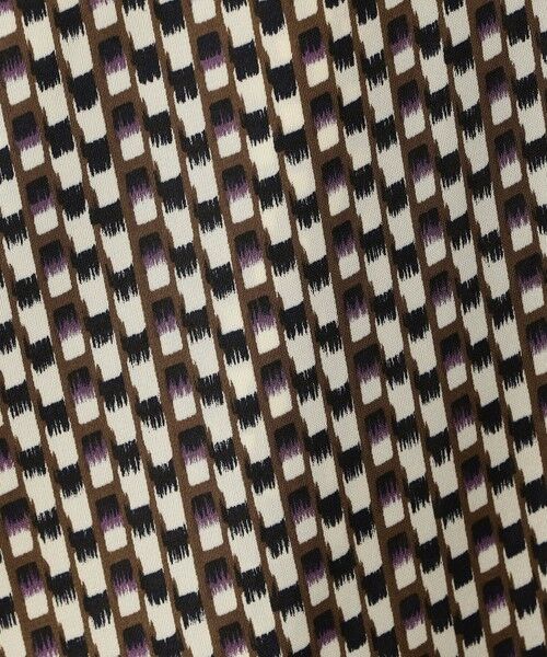 TOMORROWLAND / トゥモローランド シャツ・ブラウス（半袖以外） | ラグスクエアプリント フリルネックブラウス | 詳細9