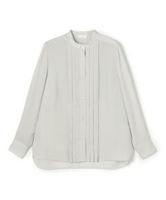 TOMORROWLAND / トゥモローランド シャツ・ブラウス（半袖以外） | スムースサテン ピンタックブラウス