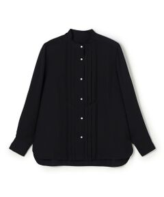 TOMORROWLAND / トゥモローランド シャツ・ブラウス（半袖以外） | スムースサテン ピンタックブラウス