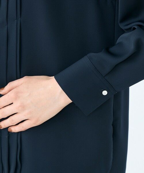 TOMORROWLAND / トゥモローランド シャツ・ブラウス（半袖以外） | スムースサテン ピンタックブラウス | 詳細6