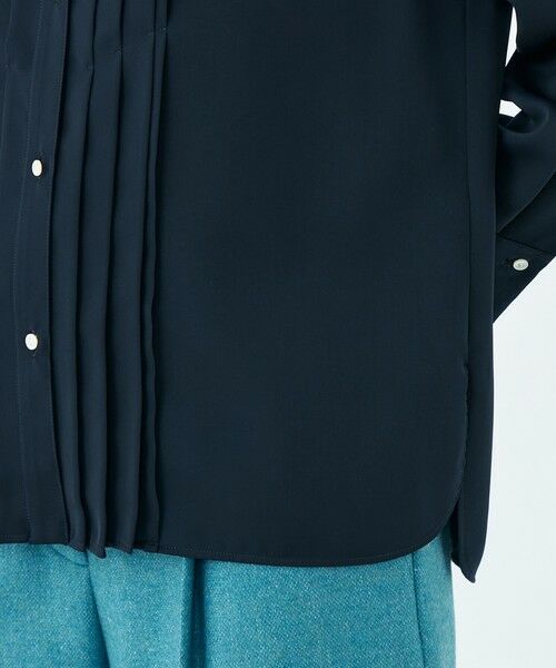 TOMORROWLAND / トゥモローランド シャツ・ブラウス（半袖以外） | スムースサテン ピンタックブラウス | 詳細7