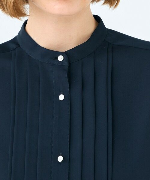 TOMORROWLAND / トゥモローランド シャツ・ブラウス（半袖以外） | スムースサテン ピンタックブラウス | 詳細8