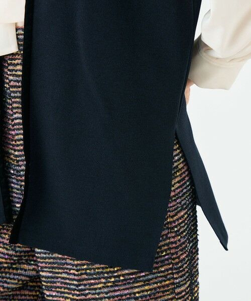 TOMORROWLAND / トゥモローランド ベスト | ミラノリブ Vネックジレ | 詳細8