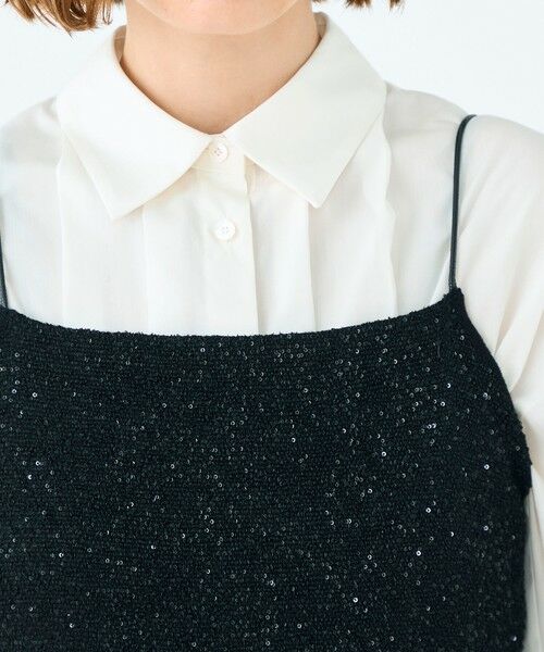 TOMORROWLAND / トゥモローランド キャミソール・チューブトップ | ストレッチスパンコール ショートキャミソール | 詳細5