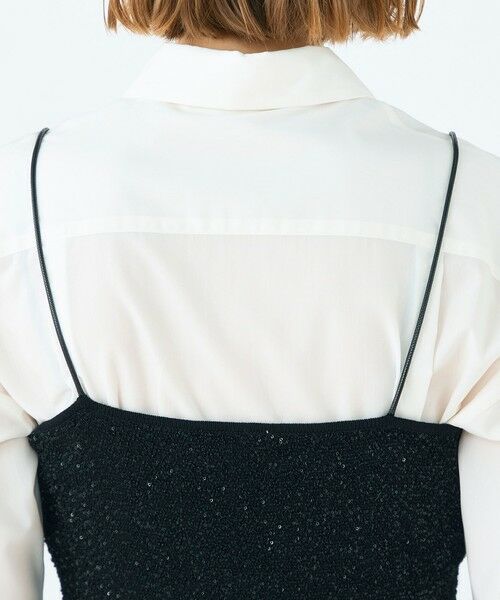 TOMORROWLAND / トゥモローランド キャミソール・チューブトップ | ストレッチスパンコール ショートキャミソール | 詳細6