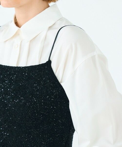 TOMORROWLAND / トゥモローランド キャミソール・チューブトップ | ストレッチスパンコール ショートキャミソール | 詳細7