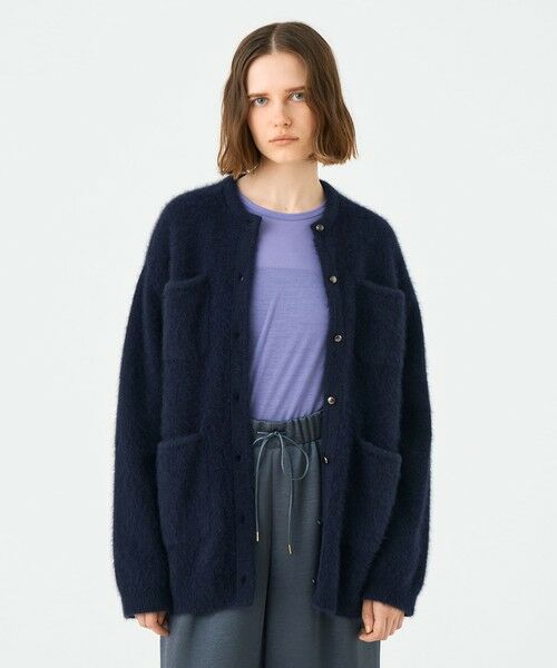 TOMORROWLAND / トゥモローランド カーディガン・ボレロ | フォックスヤク クルーネックカーディガン | 詳細2