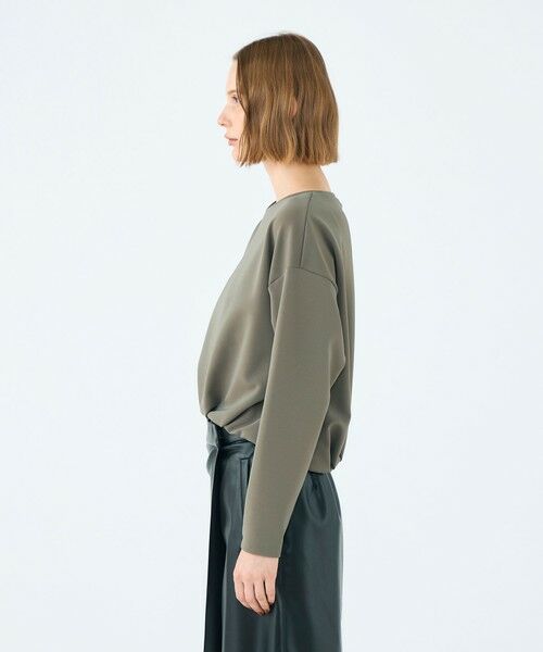 TOMORROWLAND / トゥモローランド カットソー（半袖以外） | エラスティックジャージー タックショートプルオーバー | 詳細3