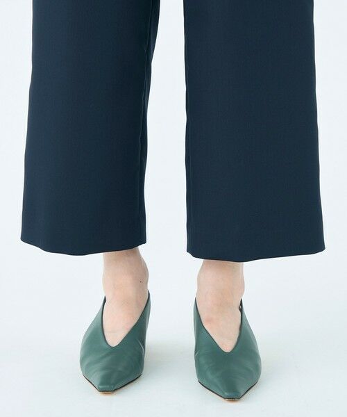 TOMORROWLAND / トゥモローランド その他パンツ | ソフトポリエステルレーヨンストレッチ セミワイドパンツ | 詳細8