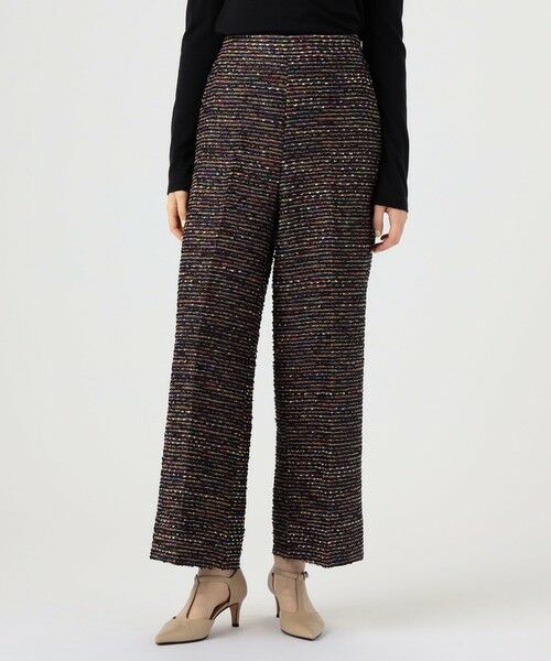 TOMORROWLAND / トゥモローランド その他パンツ | フリンジヤーンツイード ワイドパンツ | 詳細2