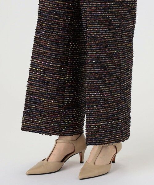 TOMORROWLAND / トゥモローランド その他パンツ | フリンジヤーンツイード ワイドパンツ | 詳細7