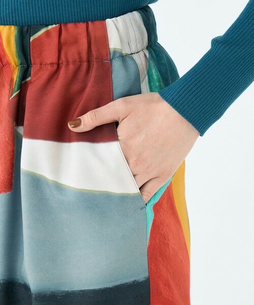 TOMORROWLAND / トゥモローランド その他パンツ | アルテミスプリント 1タックイージーパンツ | 詳細7