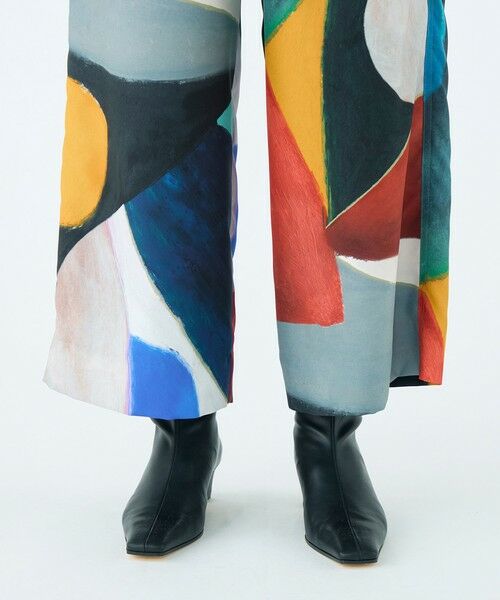 TOMORROWLAND / トゥモローランド その他パンツ | アルテミスプリント 1タックイージーパンツ | 詳細8