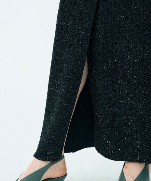 TOMORROWLAND / トゥモローランド ロング・マキシ丈スカート | ストレッチスパンコール タイトロングスカート | 詳細9