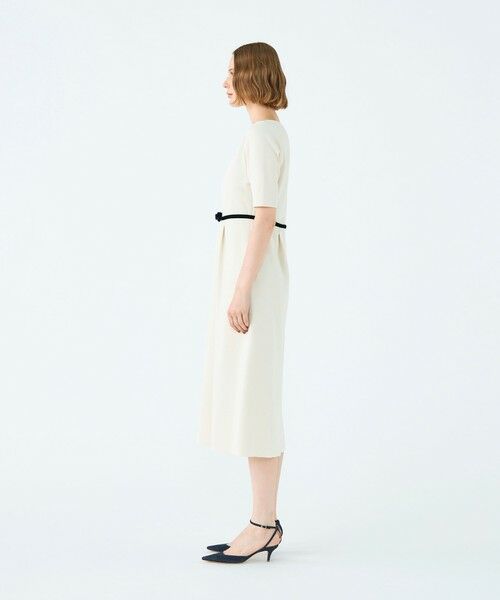 TOMORROWLAND / トゥモローランド ミニ丈・ひざ丈ワンピース | ミラノリブ ハイウエストワンピース | 詳細2