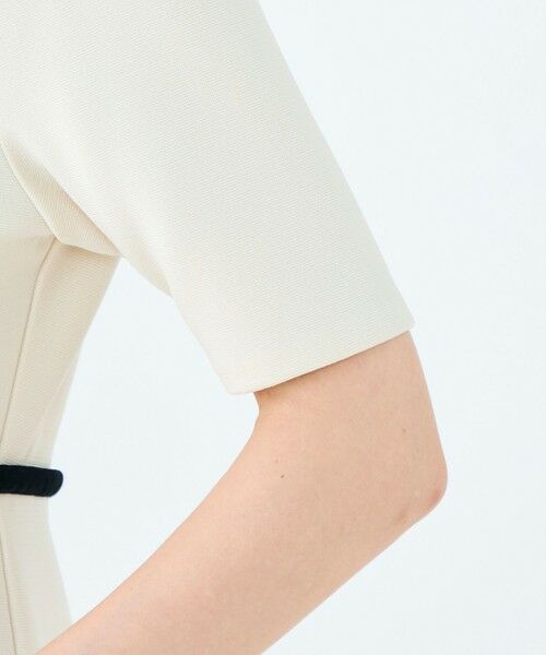 TOMORROWLAND / トゥモローランド ミニ丈・ひざ丈ワンピース | ミラノリブ ハイウエストワンピース | 詳細6