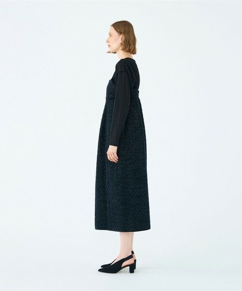 TOMORROWLAND / トゥモローランド ロング・マキシ丈ワンピース | キルティングベロア コクーンキャミソールワンピース | 詳細2
