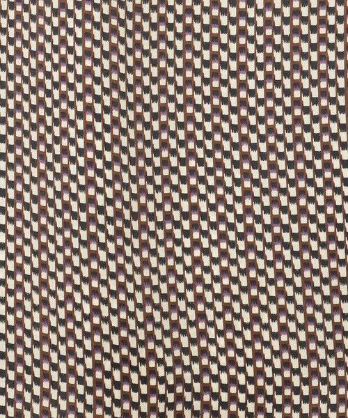 TOMORROWLAND / トゥモローランド ミニ丈・ひざ丈ワンピース | ラグスクエアプリント ウエストギャザーワンピース | 詳細9