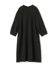 【新品タグ付き】ANAYI ライトダブルクロス 5分袖ワンピース 38 ANAYI ワンピース ライトダブルクロス5分袖ワンピース
