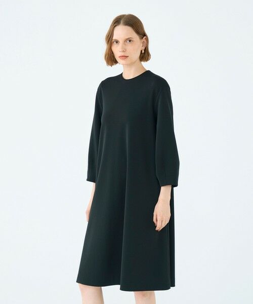 TOMORROWLAND / トゥモローランド ミニ丈・ひざ丈ワンピース | エラスティックジャージー Aラインワンピース | 詳細2