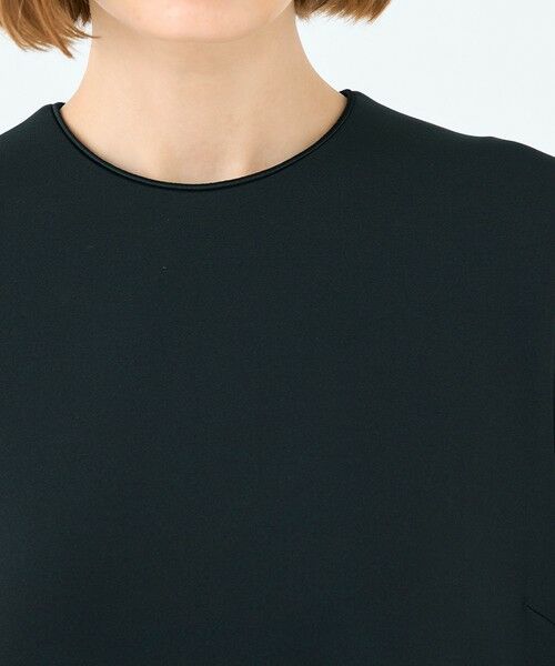 TOMORROWLAND / トゥモローランド ミニ丈・ひざ丈ワンピース | エラスティックジャージー Aラインワンピース | 詳細5