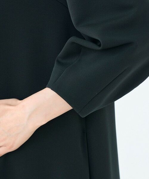 TOMORROWLAND / トゥモローランド ミニ丈・ひざ丈ワンピース | エラスティックジャージー Aラインワンピース | 詳細7