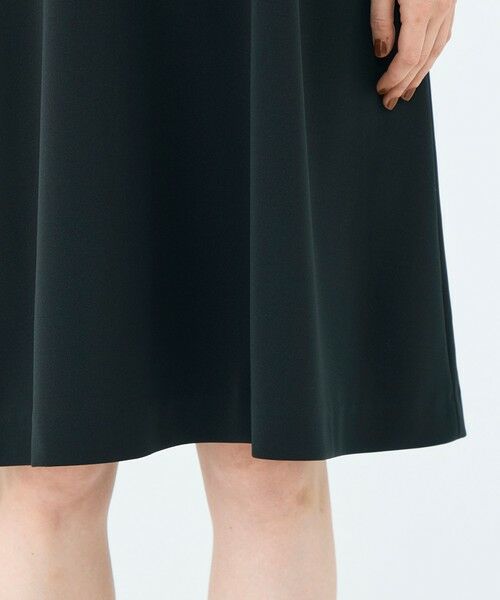 TOMORROWLAND / トゥモローランド ミニ丈・ひざ丈ワンピース | エラスティックジャージー Aラインワンピース | 詳細9