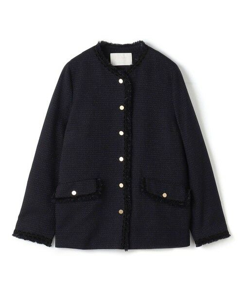 TOMORROWLANDジャケット　新品未使用 TASMANIAN GLEN CHECK ノッチドカラージャケット