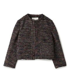 カラミ ノーカラージャケット （ノーカラージャケット