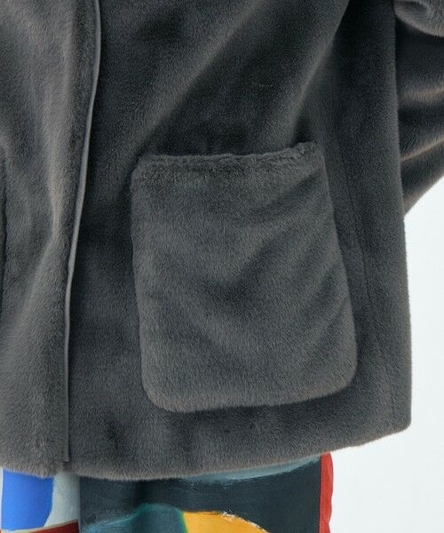 TOMORROWLAND / トゥモローランド その他アウター | スムースファー Vカラージャコット | 詳細8