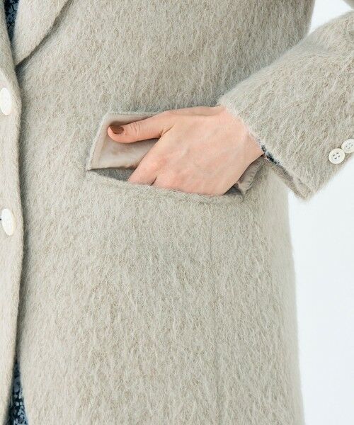 TOMORROWLAND / トゥモローランド テーラードジャケット | ライトアルパカシャギー テーラードジャケット | 詳細10