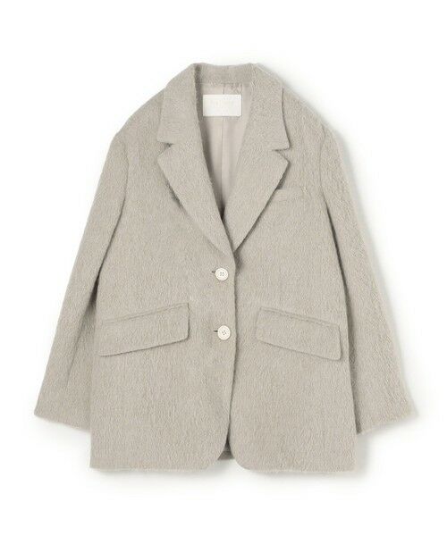 TOMORROWLAND / トゥモローランド テーラードジャケット | ライトアルパカシャギー テーラードジャケット | 詳細12