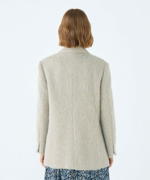 TOMORROWLAND / トゥモローランド テーラードジャケット | ライトアルパカシャギー テーラードジャケット | 詳細4