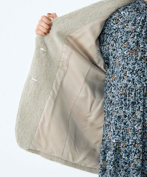 TOMORROWLAND / トゥモローランド テーラードジャケット | ライトアルパカシャギー テーラードジャケット | 詳細5