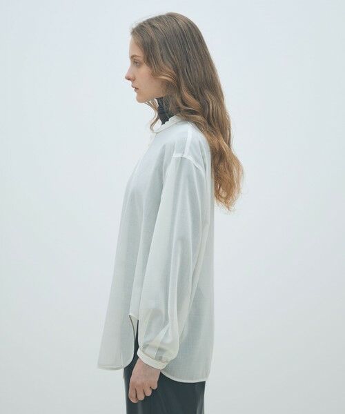 TOMORROWLAND / トゥモローランド シャツ・ブラウス | T/W VOILEボリュームスリーブチュニックブラウス | 詳細3