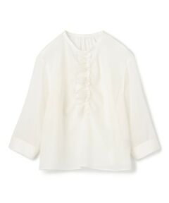 TOMORROWLANDラルジュドットプリント バックリボンブラウス ラルジュドットプリント バックリボンブラウス（シャツ/ブラウス