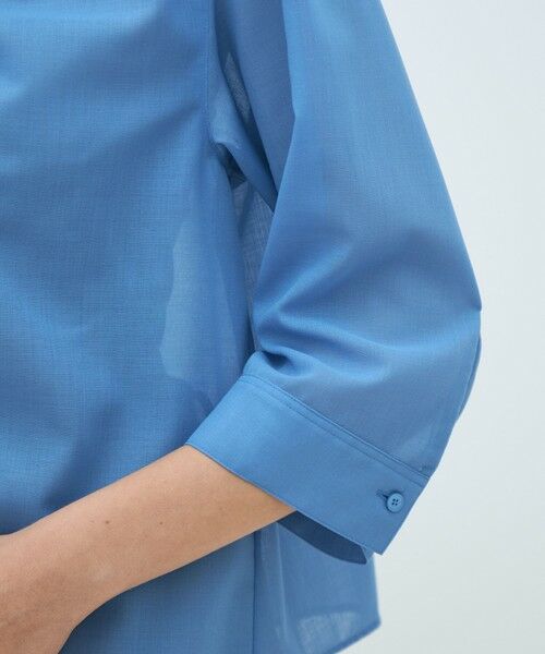 TOMORROWLAND / トゥモローランド シャツ・ブラウス（半袖以外） | ポリエステルウールボイル フリルブラウス | 詳細6