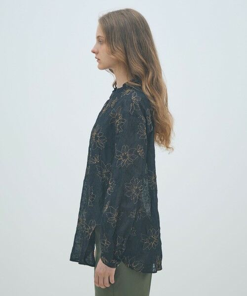 TOMORROWLAND / トゥモローランド シャツ・ブラウス（半袖以外） | フラワーエンブロイダリー チュニックブラウス | 詳細3