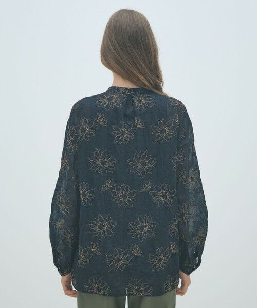 TOMORROWLAND / トゥモローランド シャツ・ブラウス（半袖以外） | フラワーエンブロイダリー チュニックブラウス | 詳細4