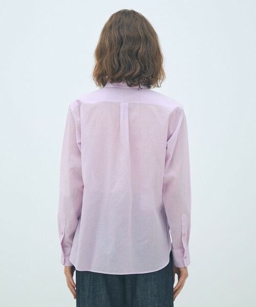 TOMORROWLAND / トゥモローランド シャツ・ブラウス | コットンシルクローン レギュラーカラーシャツ | 詳細5
