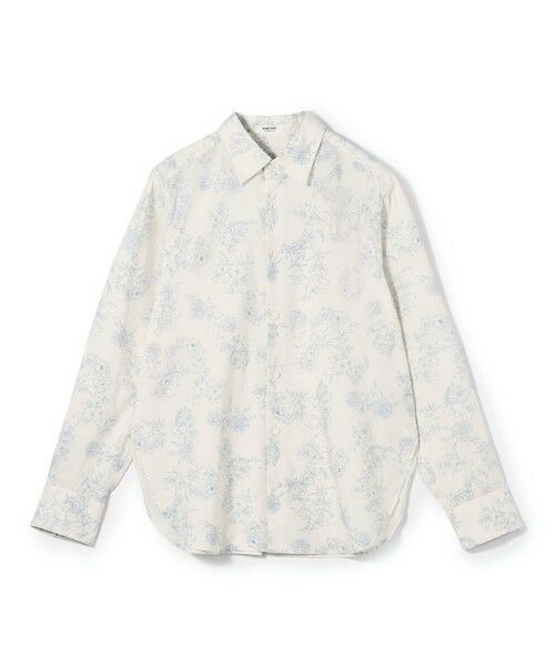 TOMORROWLAND/トゥモローランド ブルームプリント レギュラーカラーシャツ 12 ホワイト系 36(9号) TOMORROWLAND/トゥモローランド ブルームプリント レギュラーカラーシャツ 12 ホワイト系 36(9号)