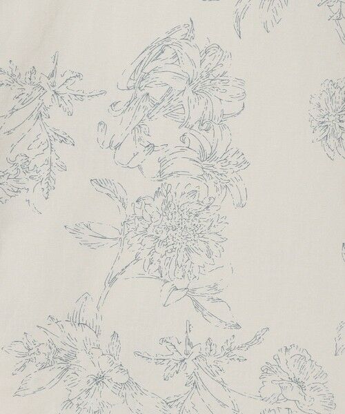 TOMORROWLAND / トゥモローランド シャツ・ブラウス（半袖以外） | ブルームプリント レギュラーカラーシャツ | 詳細8