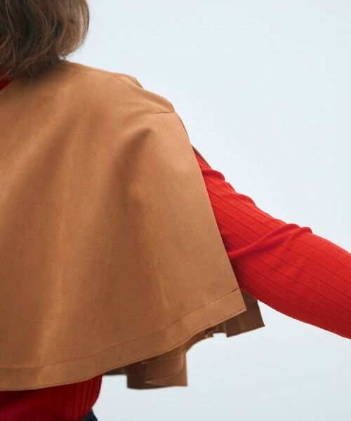 TOMORROWLAND / トゥモローランド その他トップス | フェイクスエード ショートケープ | 詳細6