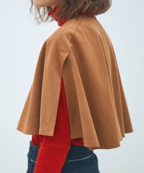 TOMORROWLAND / トゥモローランド その他トップス | フェイクスエード ショートケープ | 詳細8