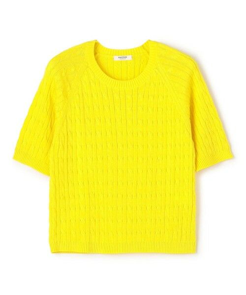 TOMORROWLAND / トゥモローランド ニット・セーター | ギザケーブル ハーフスリーブプルオーバー | 詳細15