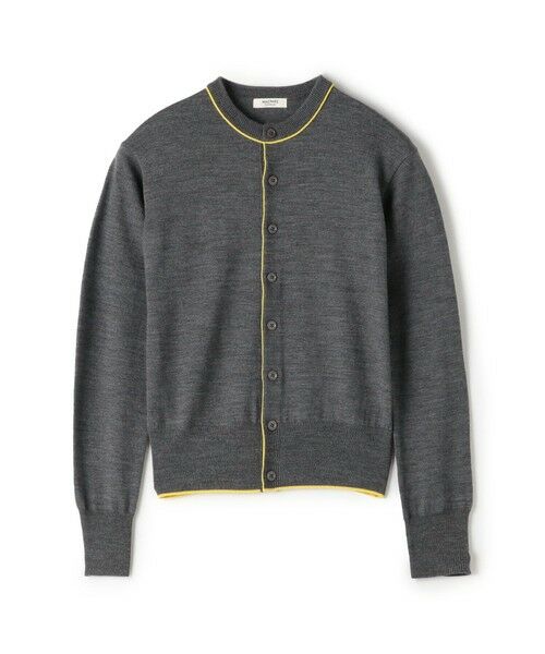 ★MACPHEE　美品　トゥモローランド　ロイヤルブルー　ノーカラー　ウール★ マカフィー 12-08-35-08404 310048 TOMORROWLAND