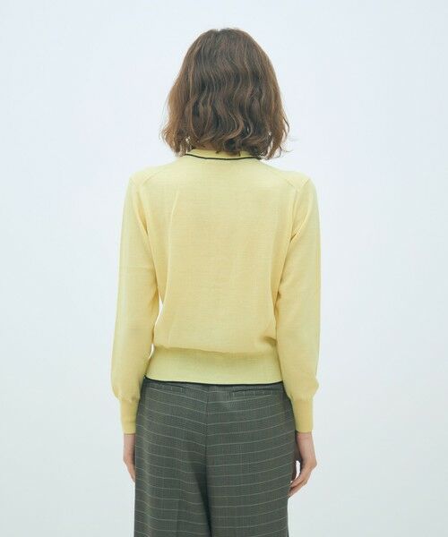 TOMORROWLAND / トゥモローランド カーディガン・ボレロ | プレーンウール クルーネックカーディガン | 詳細4