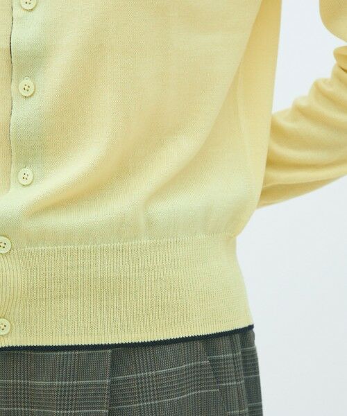 TOMORROWLAND / トゥモローランド カーディガン・ボレロ | プレーンウール クルーネックカーディガン | 詳細7