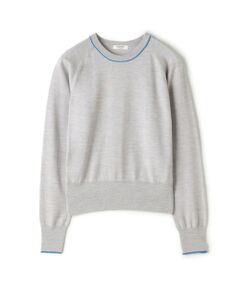 TOMORROWLAND / トゥモローランド ニット・セーター | プレーンウール クルーネックプルオーバー